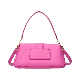 Pink Leather Shoulder Bag