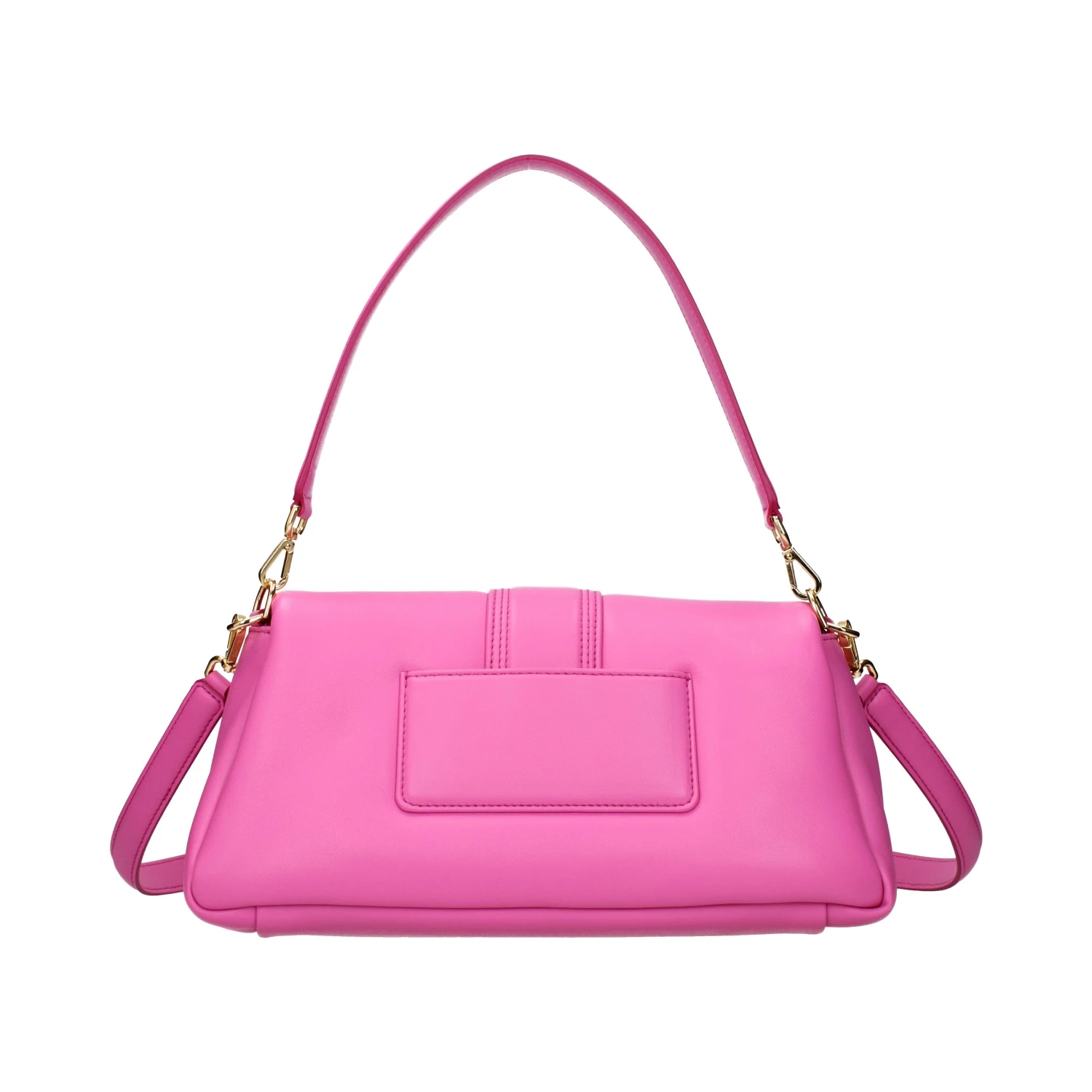 Pink Leather Shoulder Bag