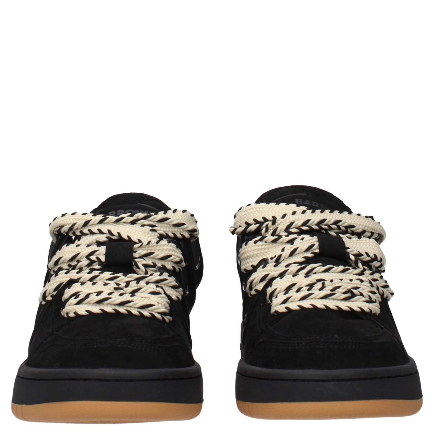 Black Leather Sneakers