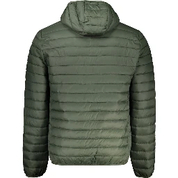 Green Polyamide Men Jacket