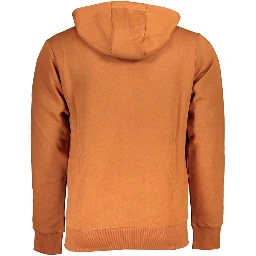 Brown Cotton Men's Sweatshirt