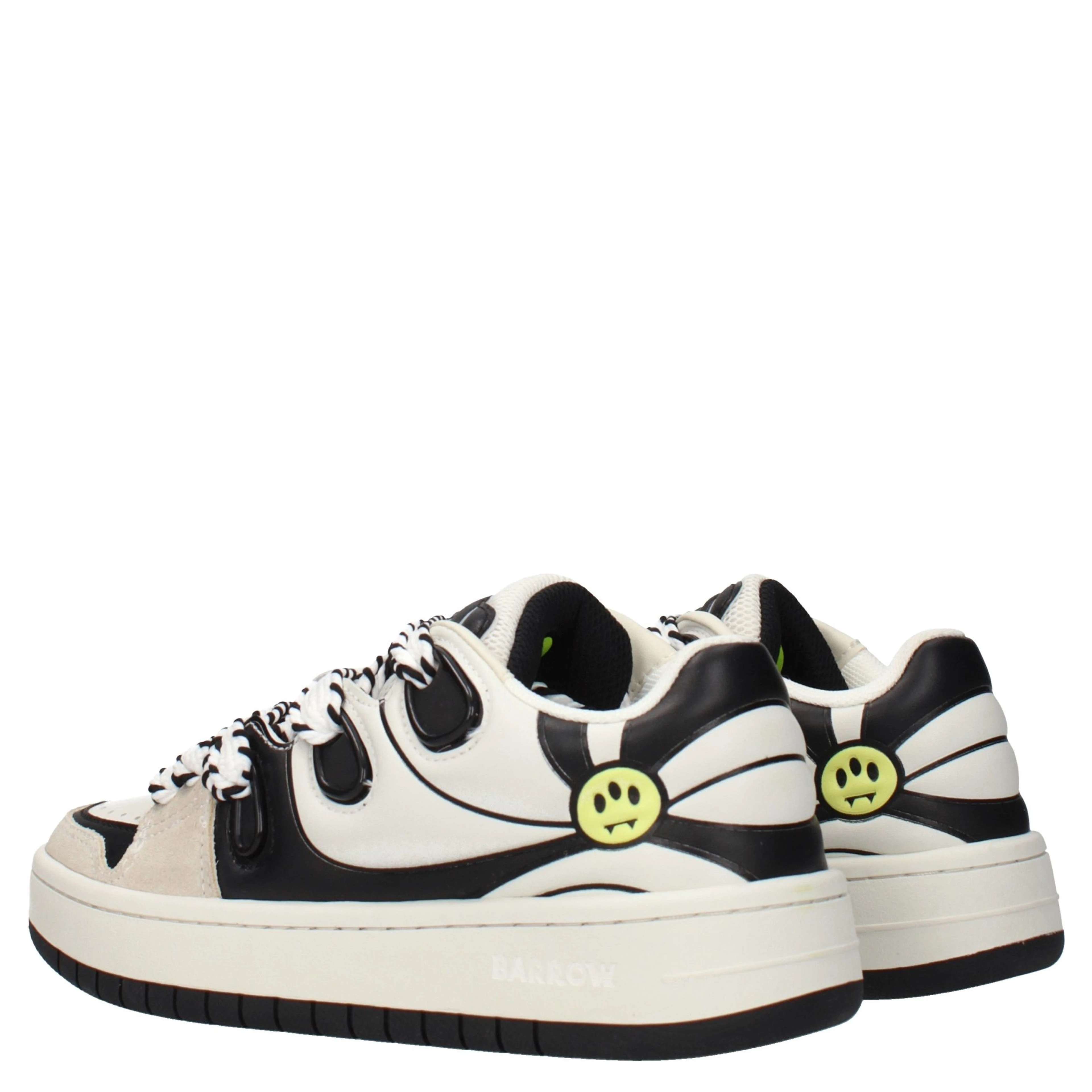 Beige Leather Sneakers