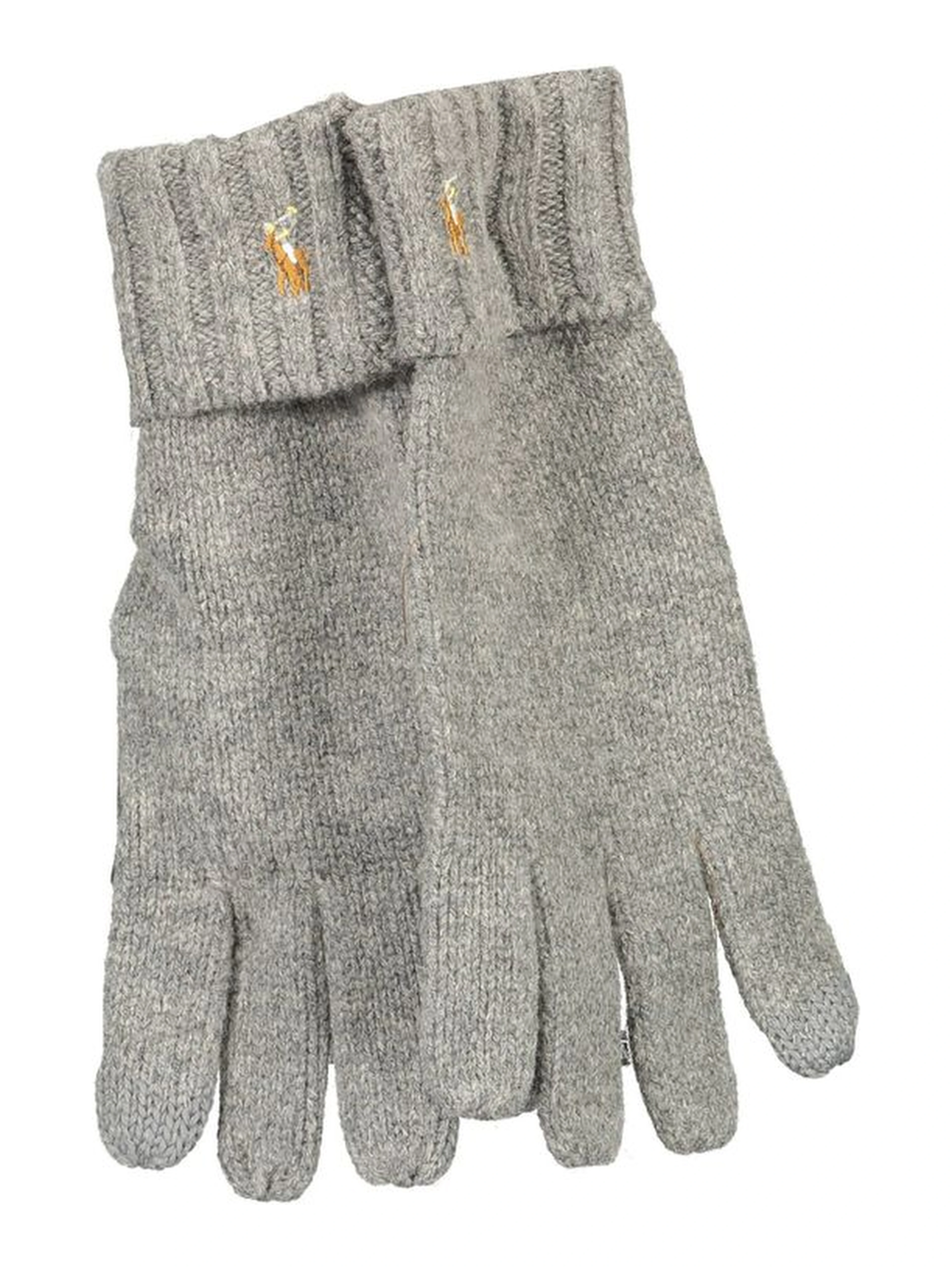 Gray Wool Men's Glove