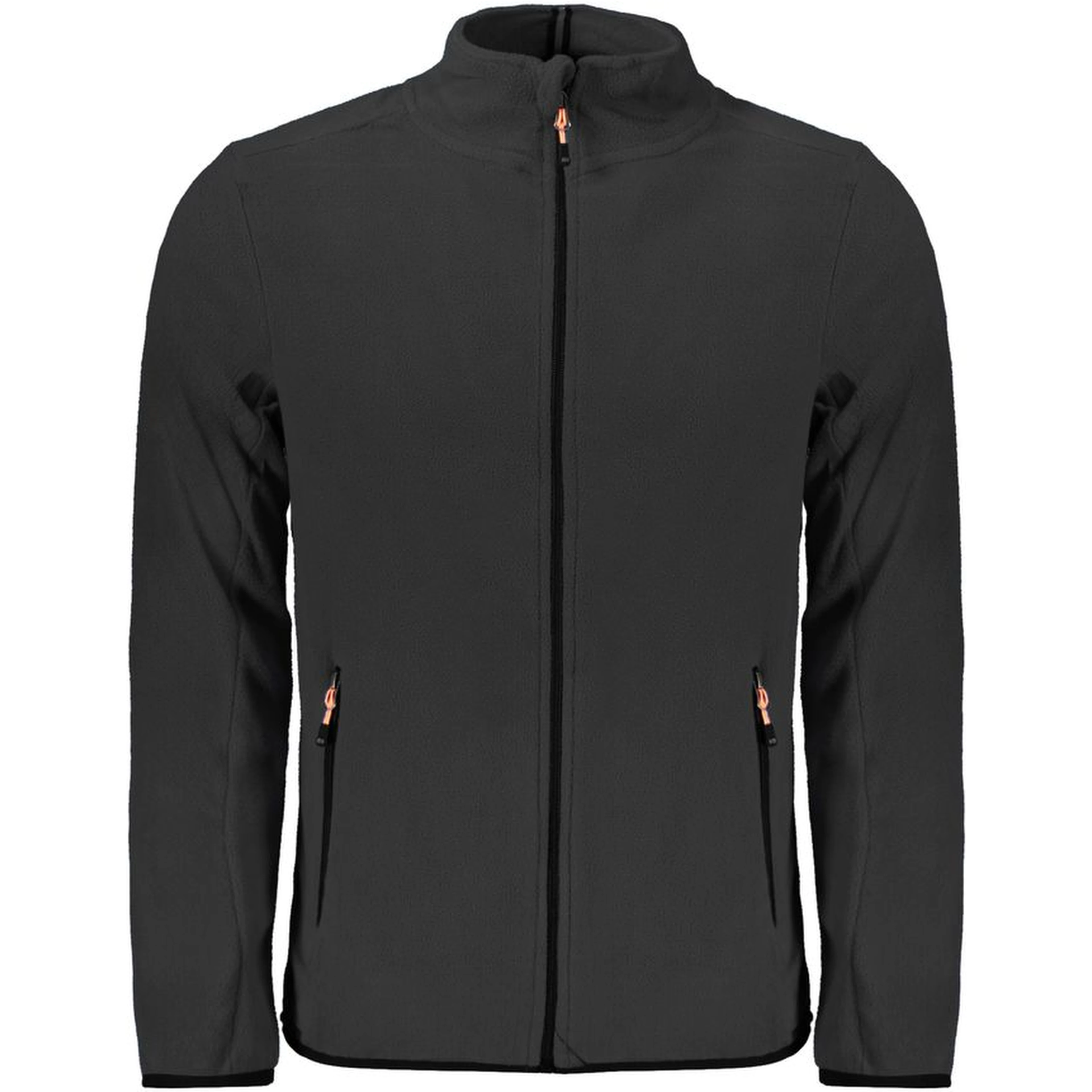 Black Polyester Men's Sweatshirt