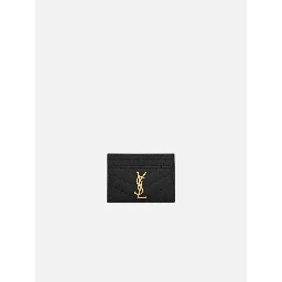 SAINT LAURENT CASSANDRE card holder