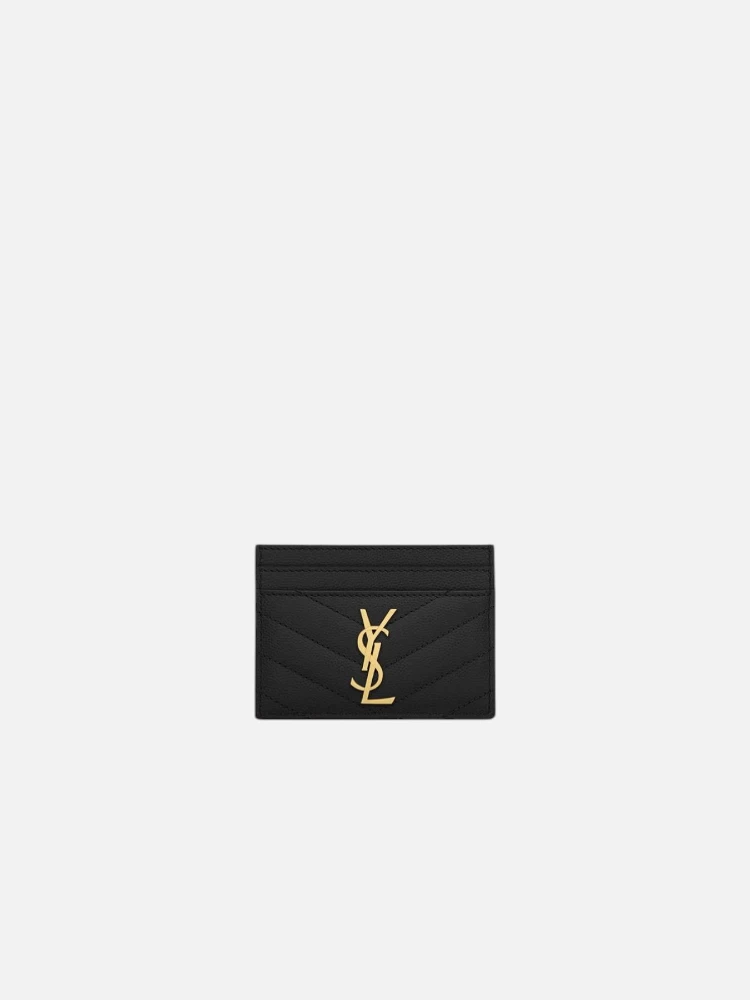 SAINT LAURENT CASSANDRE card holder