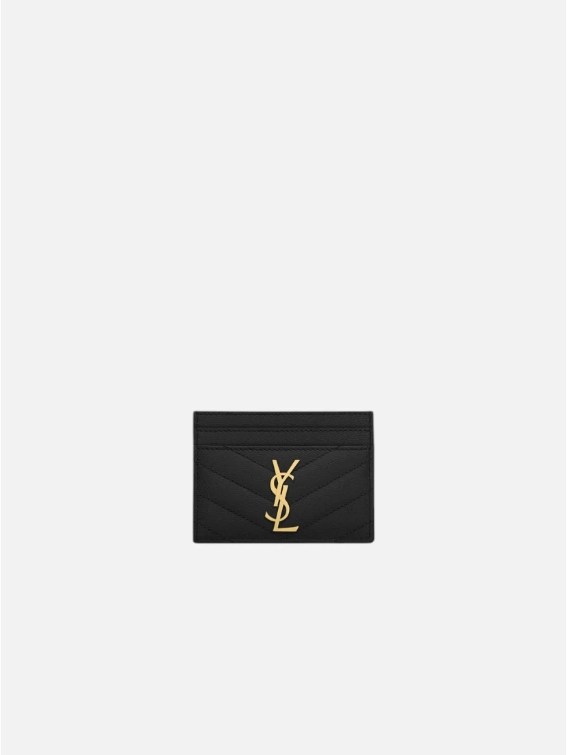 SAINT LAURENT CASSANDRE card holder