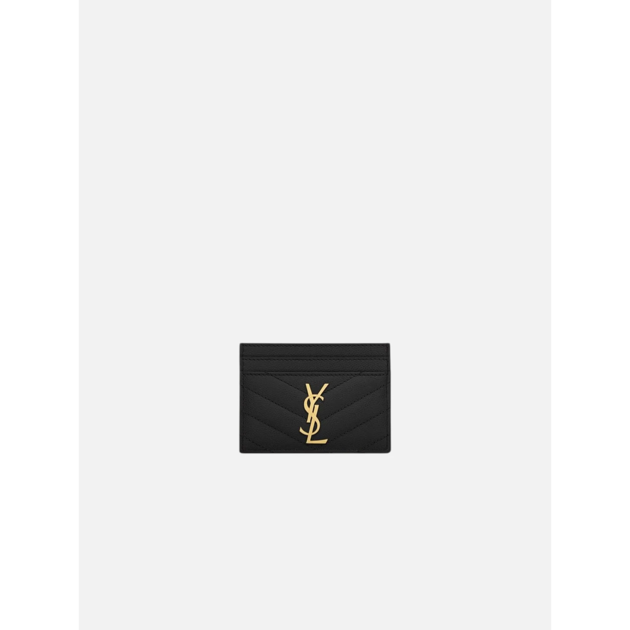 SAINT LAURENT CASSANDRE card holder