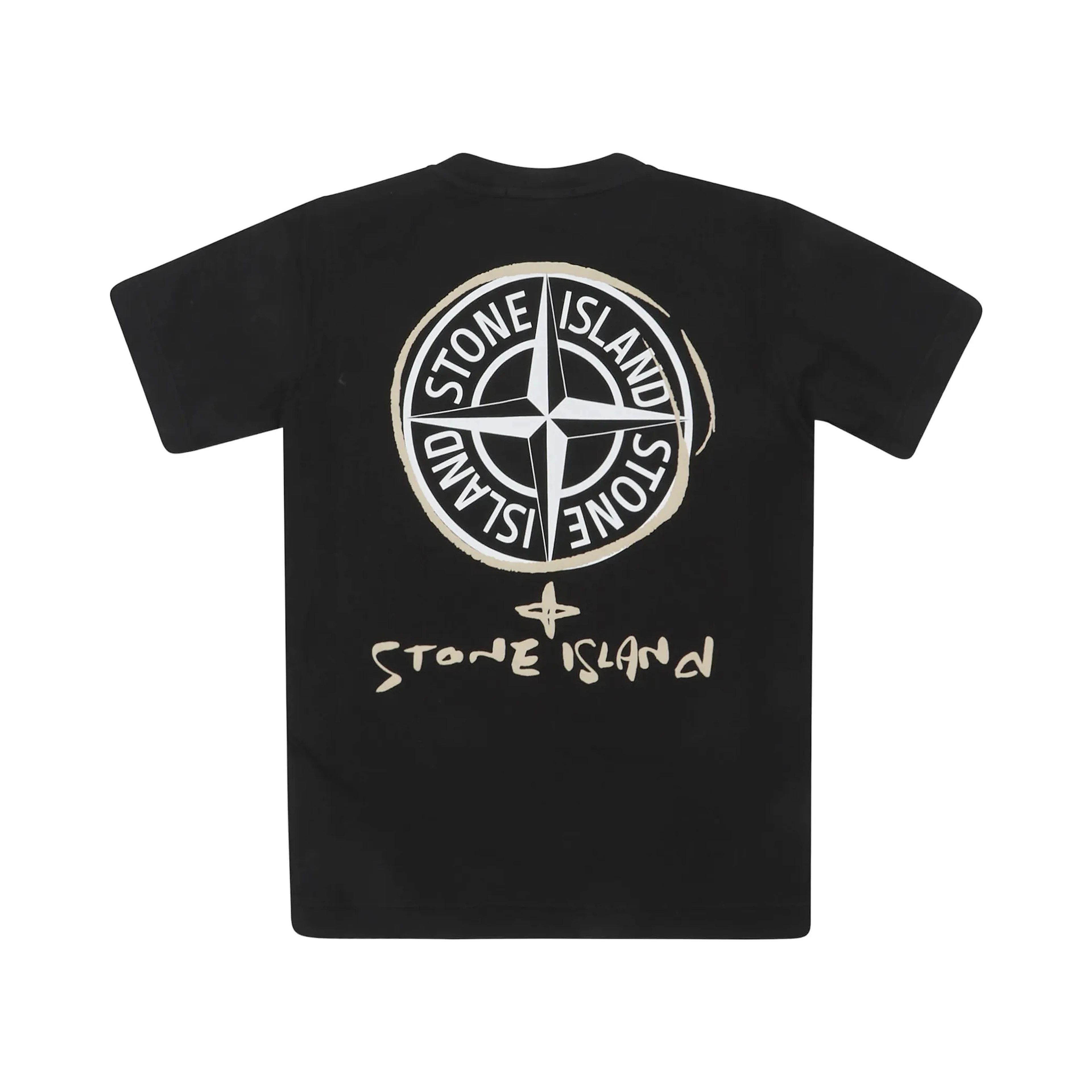 STONE ISLAND KIDS T-shirts and Polos Black