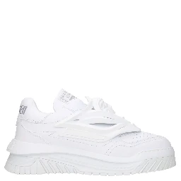 White Leather Sneakers