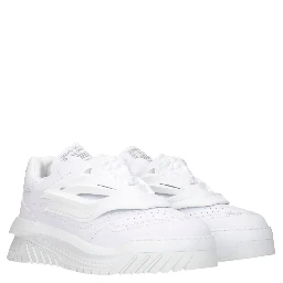 White Leather Sneakers
