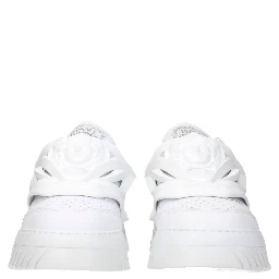 White Leather Sneakers