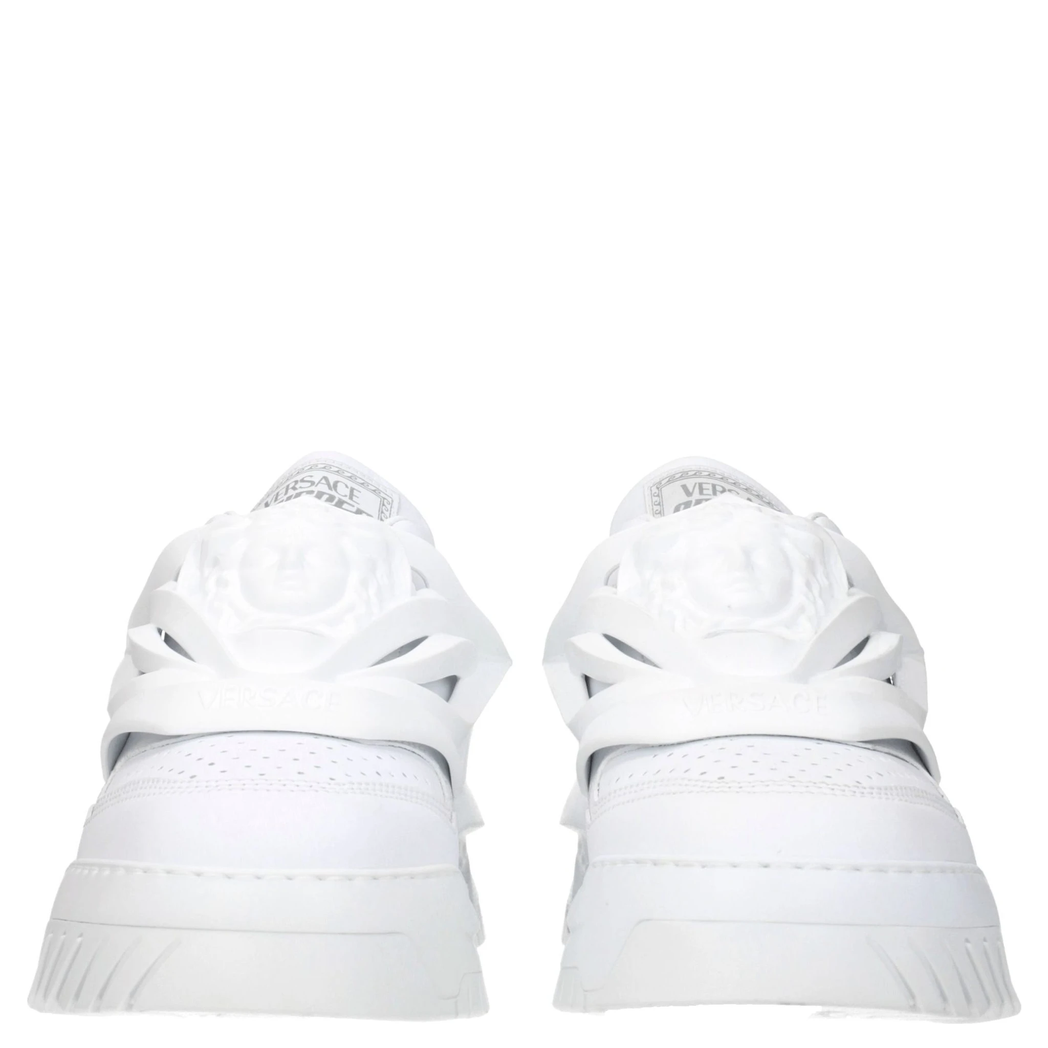 White Leather Sneakers