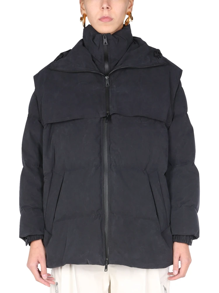 HOODED DOWN JACKET