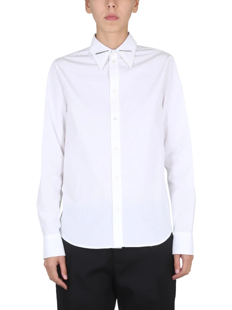 CAMICIA CON COLLETTO A PUNTA