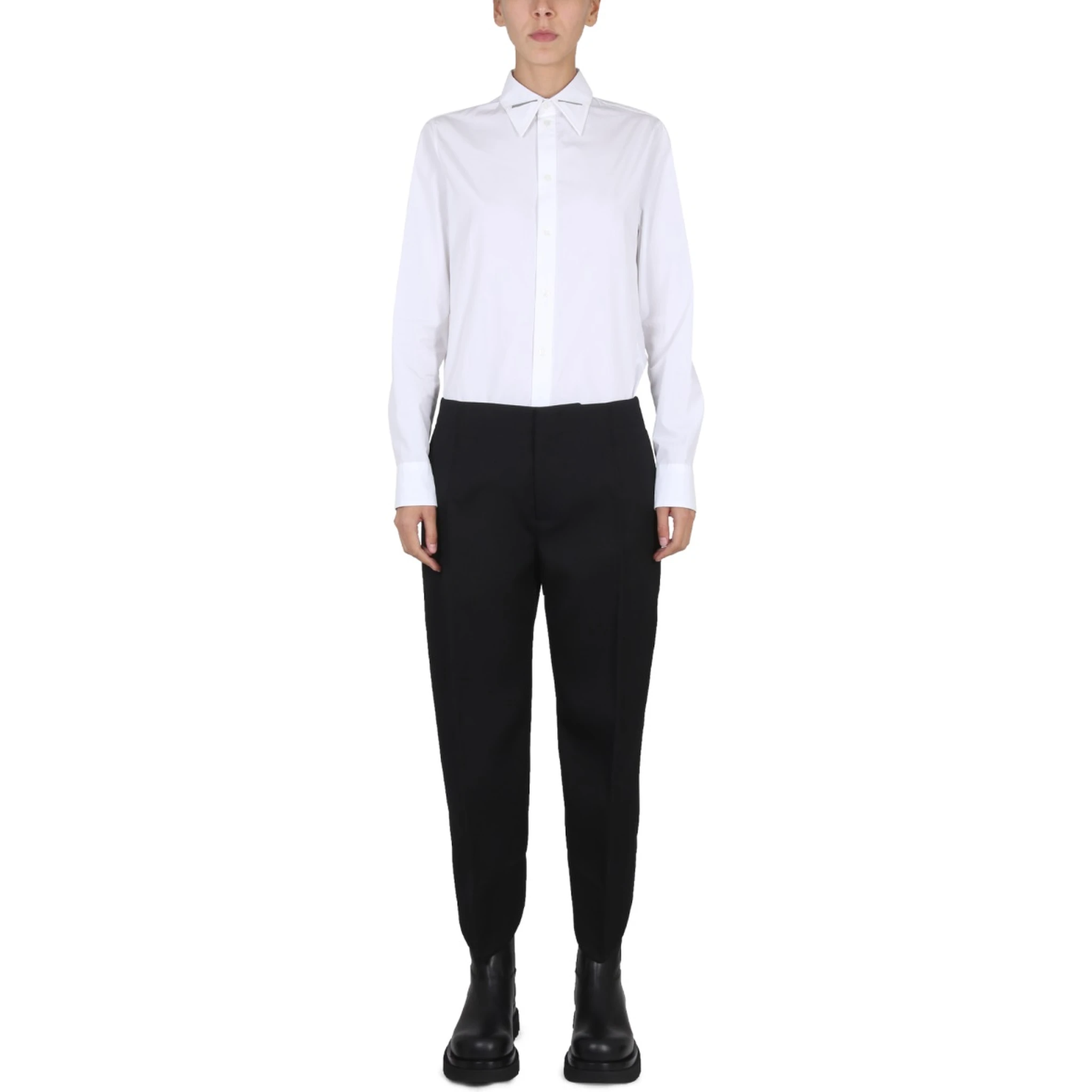 CAMICIA CON COLLETTO A PUNTA