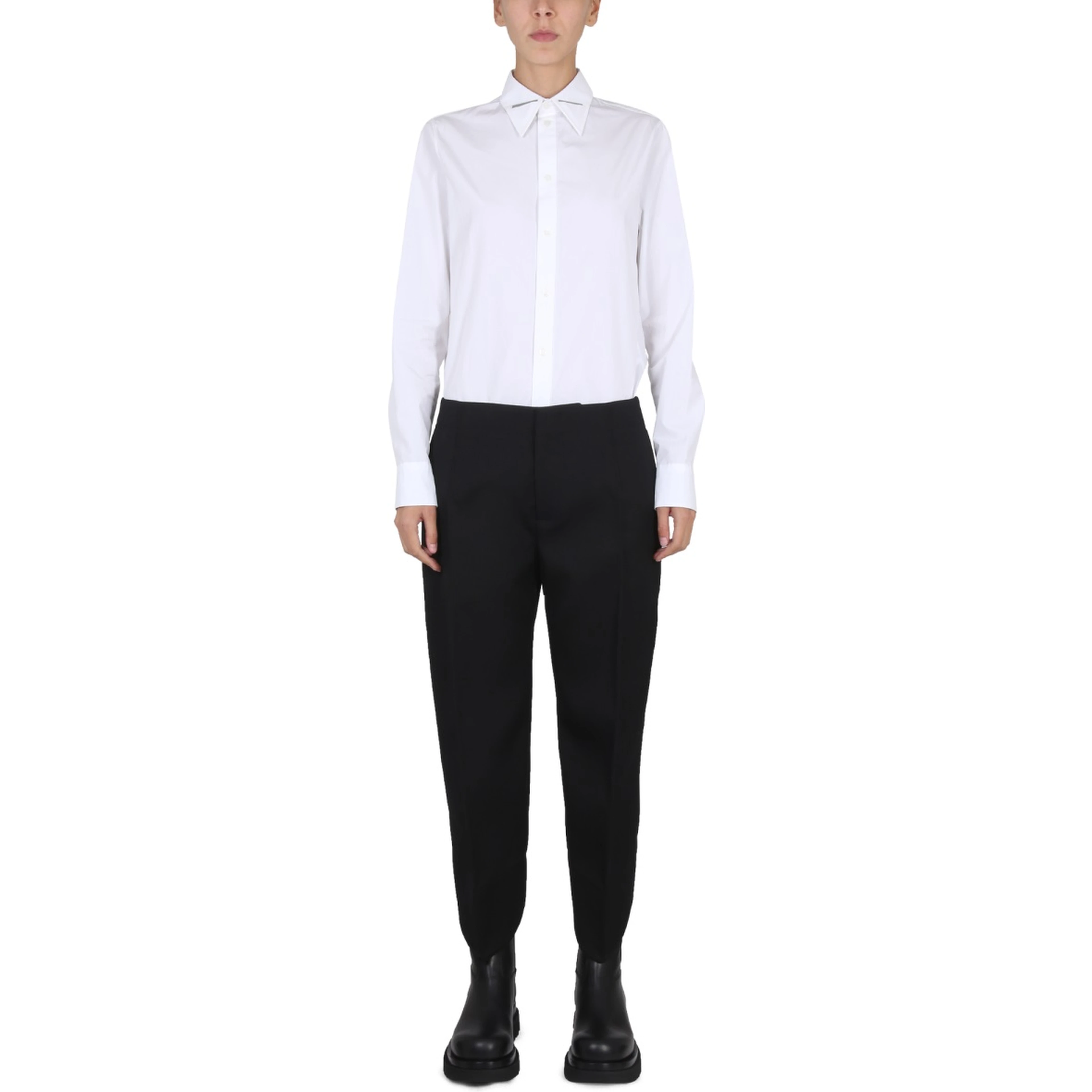 CAMICIA CON COLLETTO A PUNTA