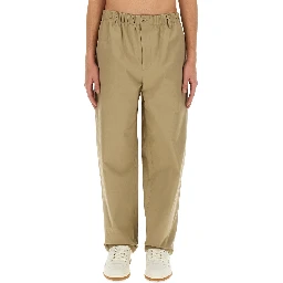 HEAVY COTTON POPLIN PANTS
