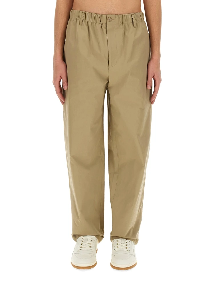 HEAVY COTTON POPLIN PANTS