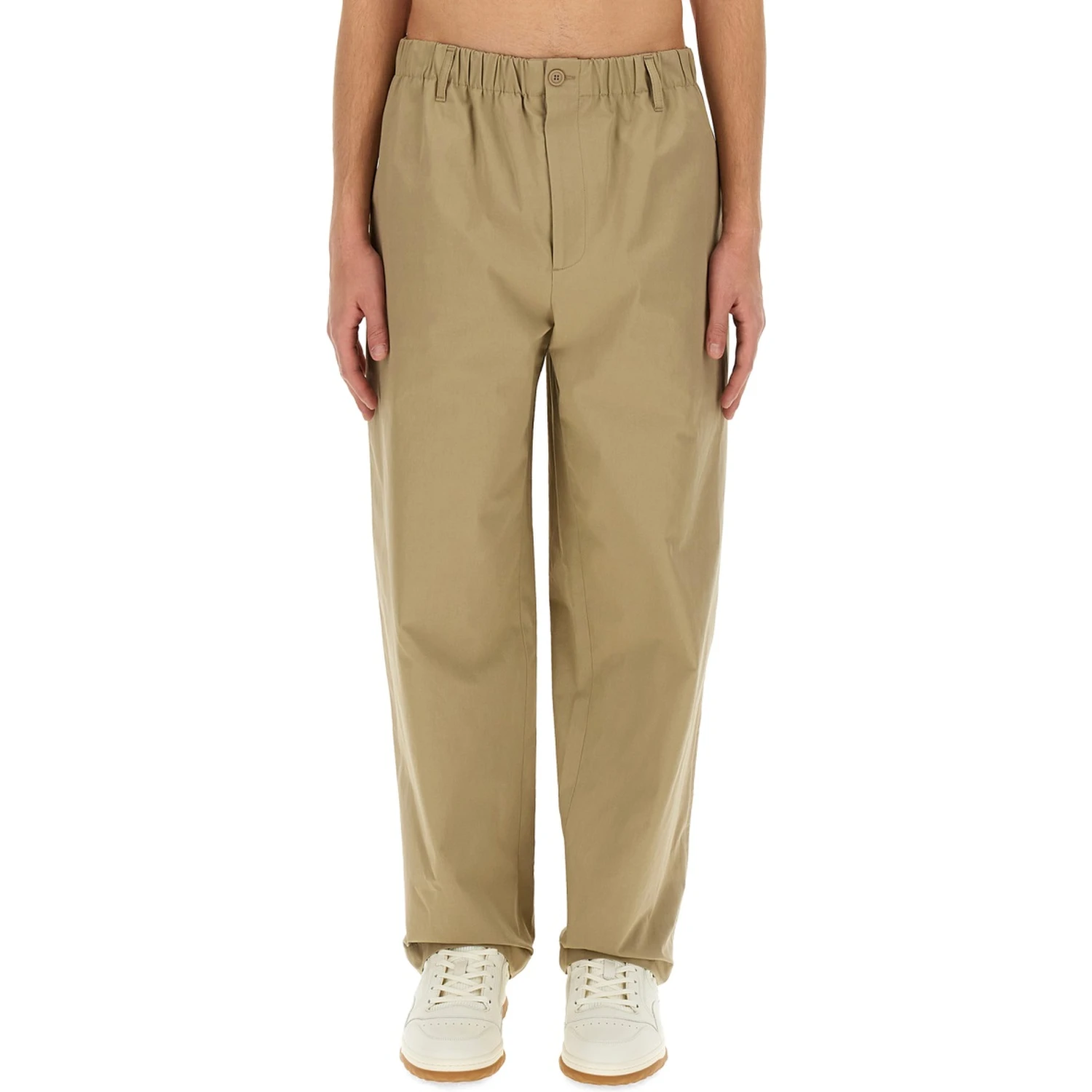 HEAVY COTTON POPLIN PANTS