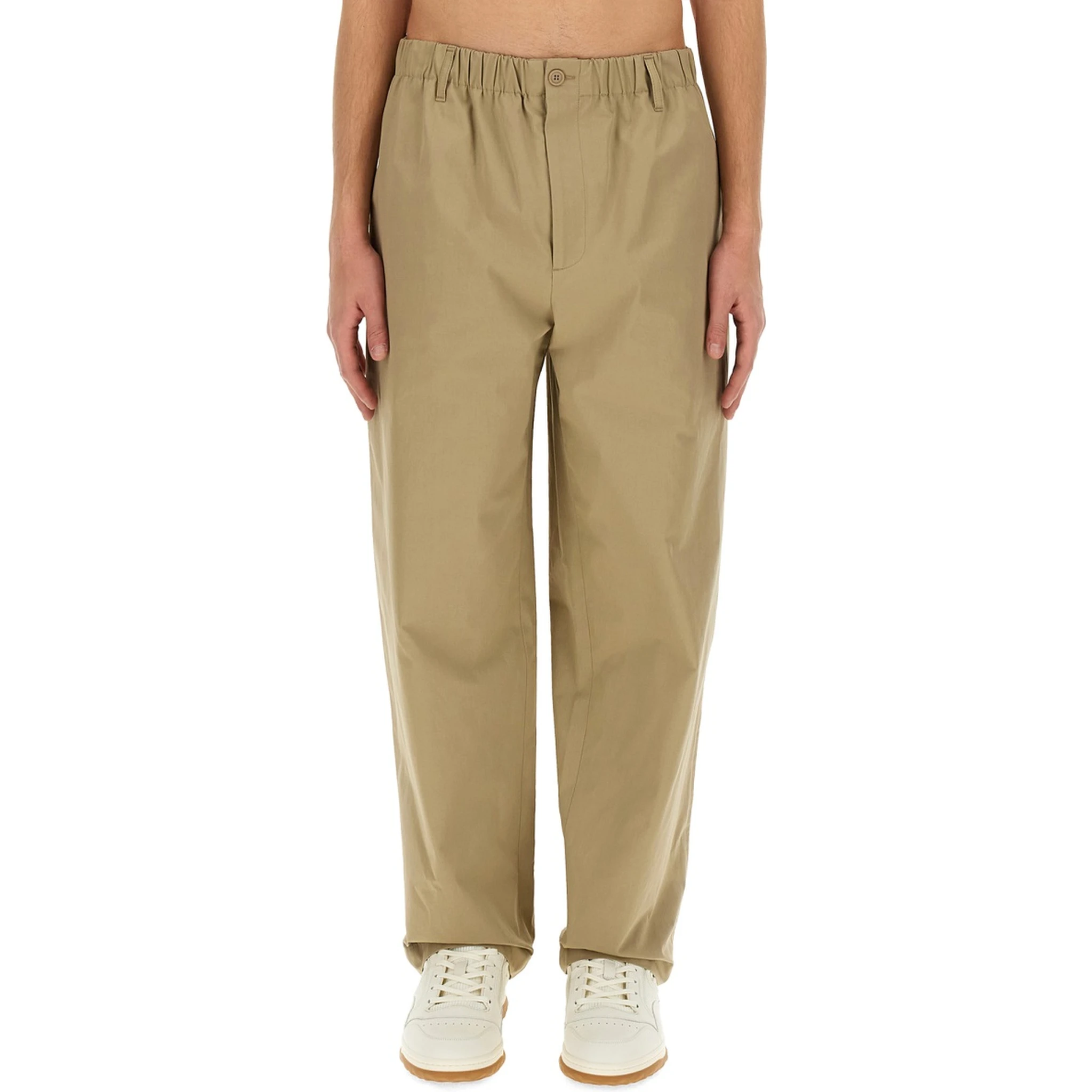 HEAVY COTTON POPLIN PANTS