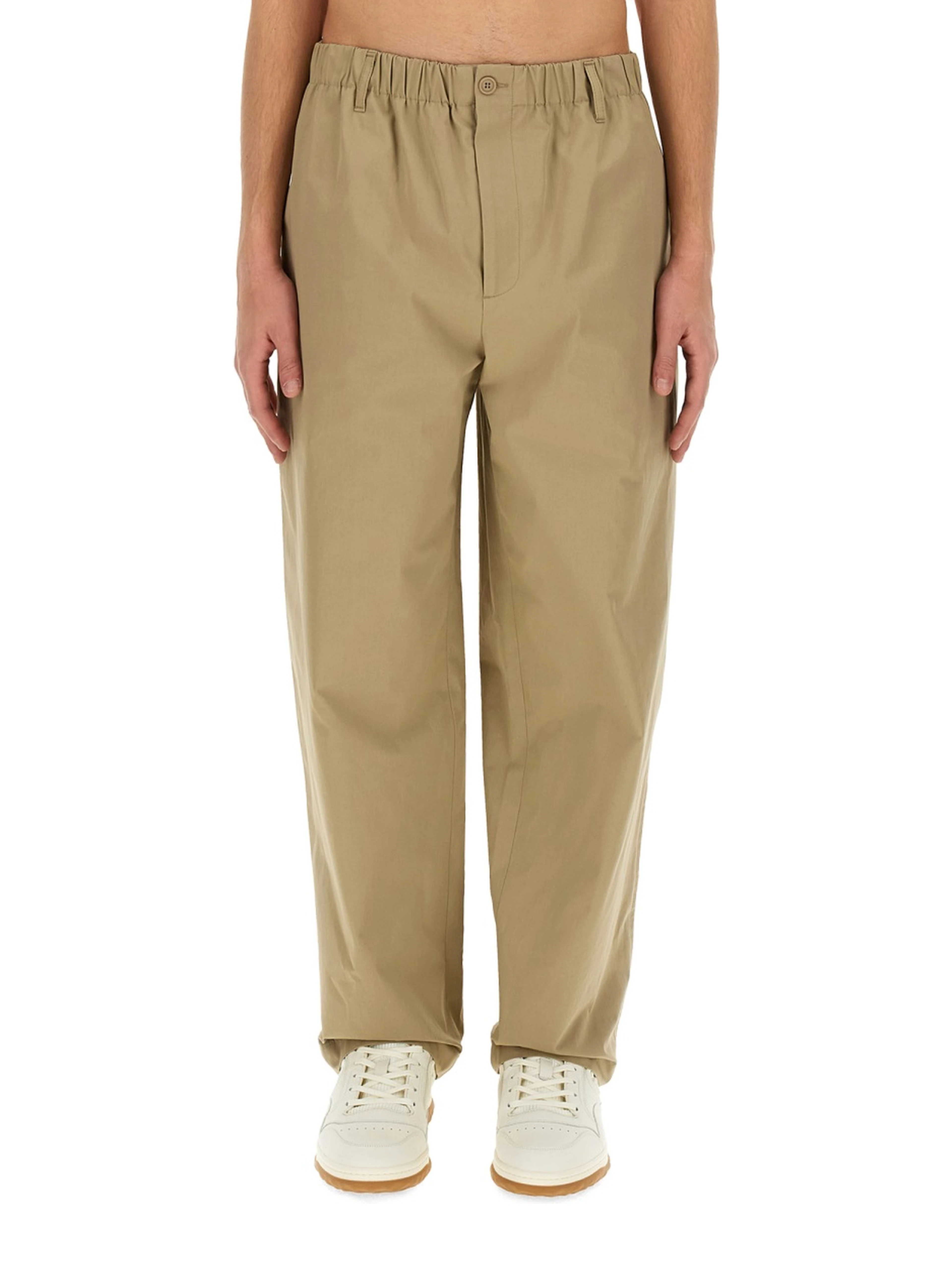 HEAVY COTTON POPLIN PANTS