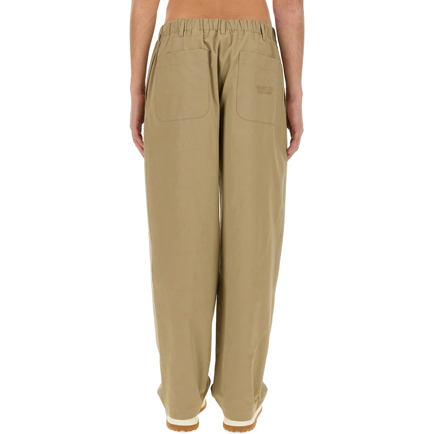 HEAVY COTTON POPLIN PANTS