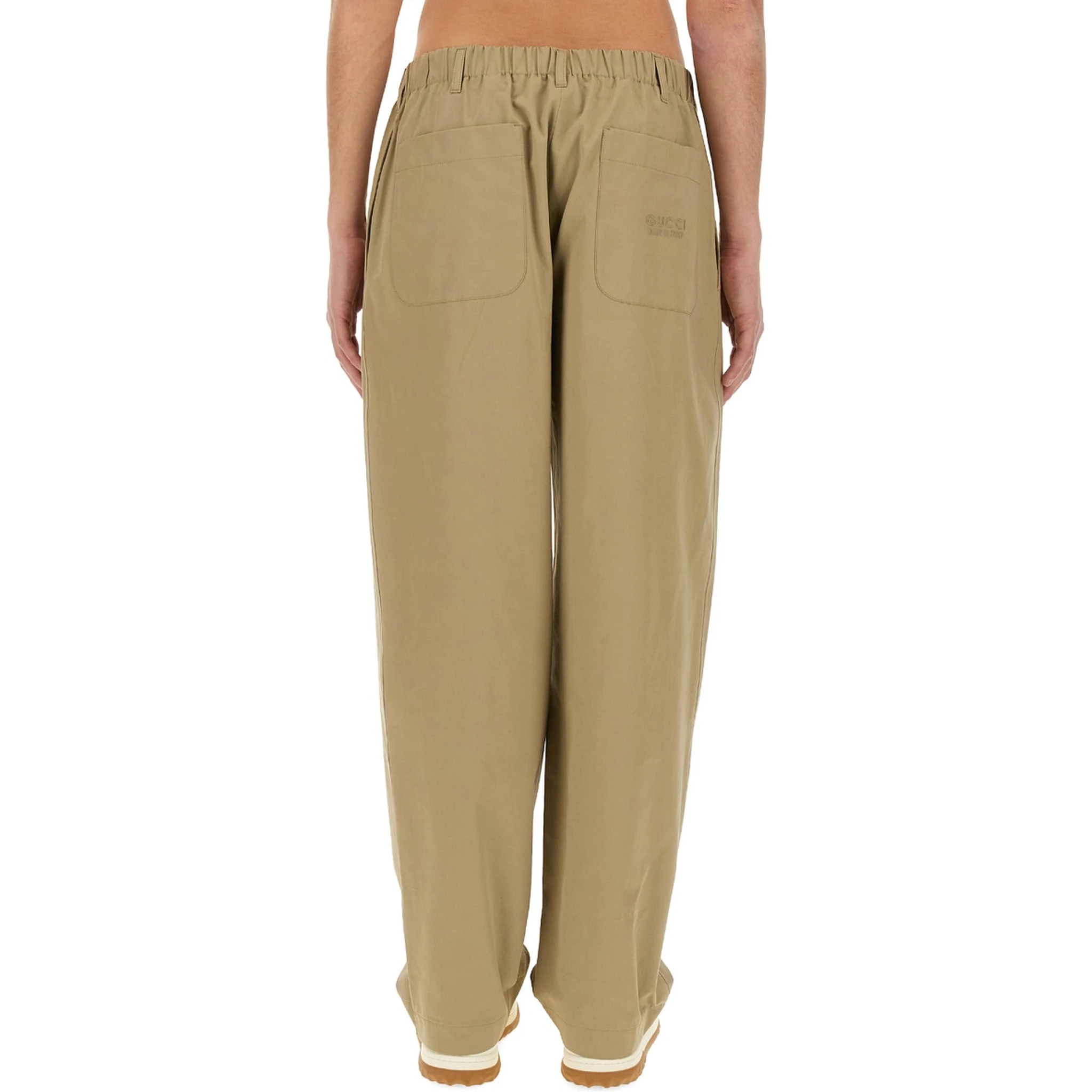 HEAVY COTTON POPLIN PANTS