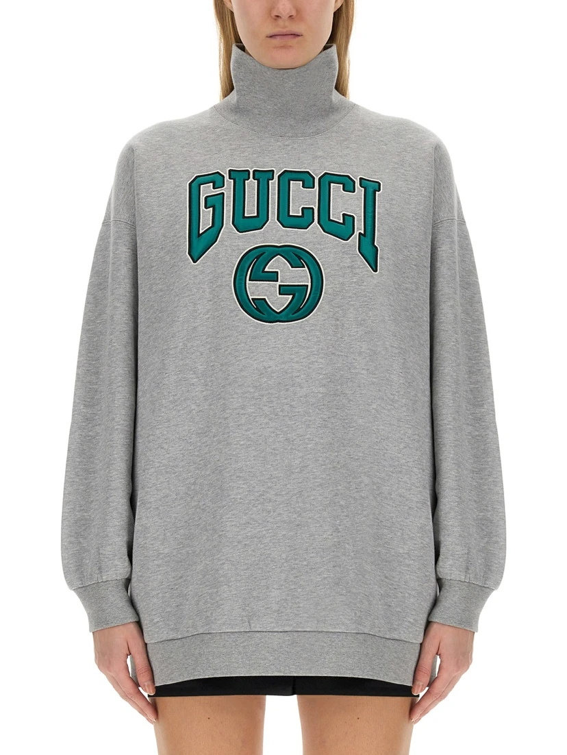 SWEATSHIRT WITH EMBROIDERY