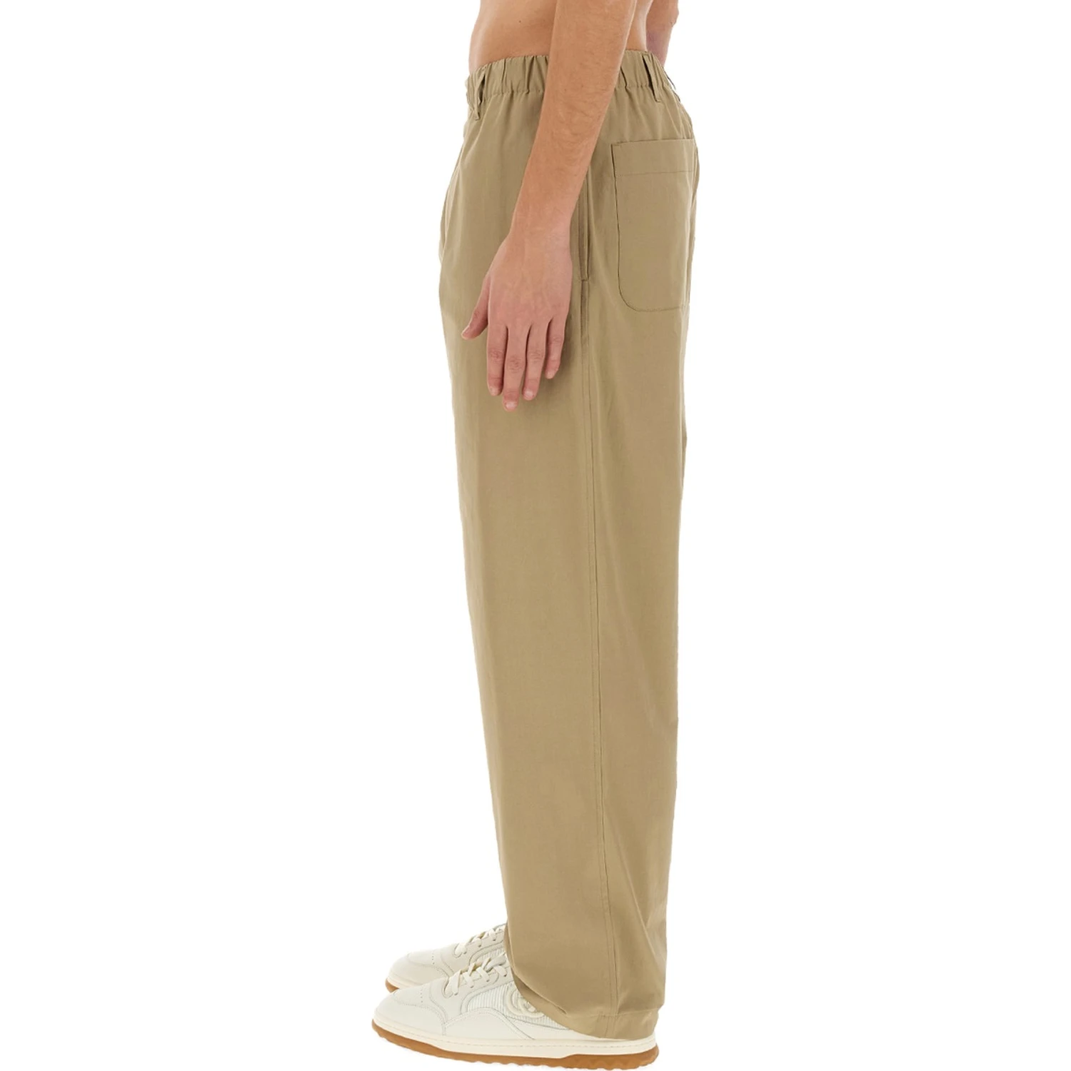 HEAVY COTTON POPLIN PANTS