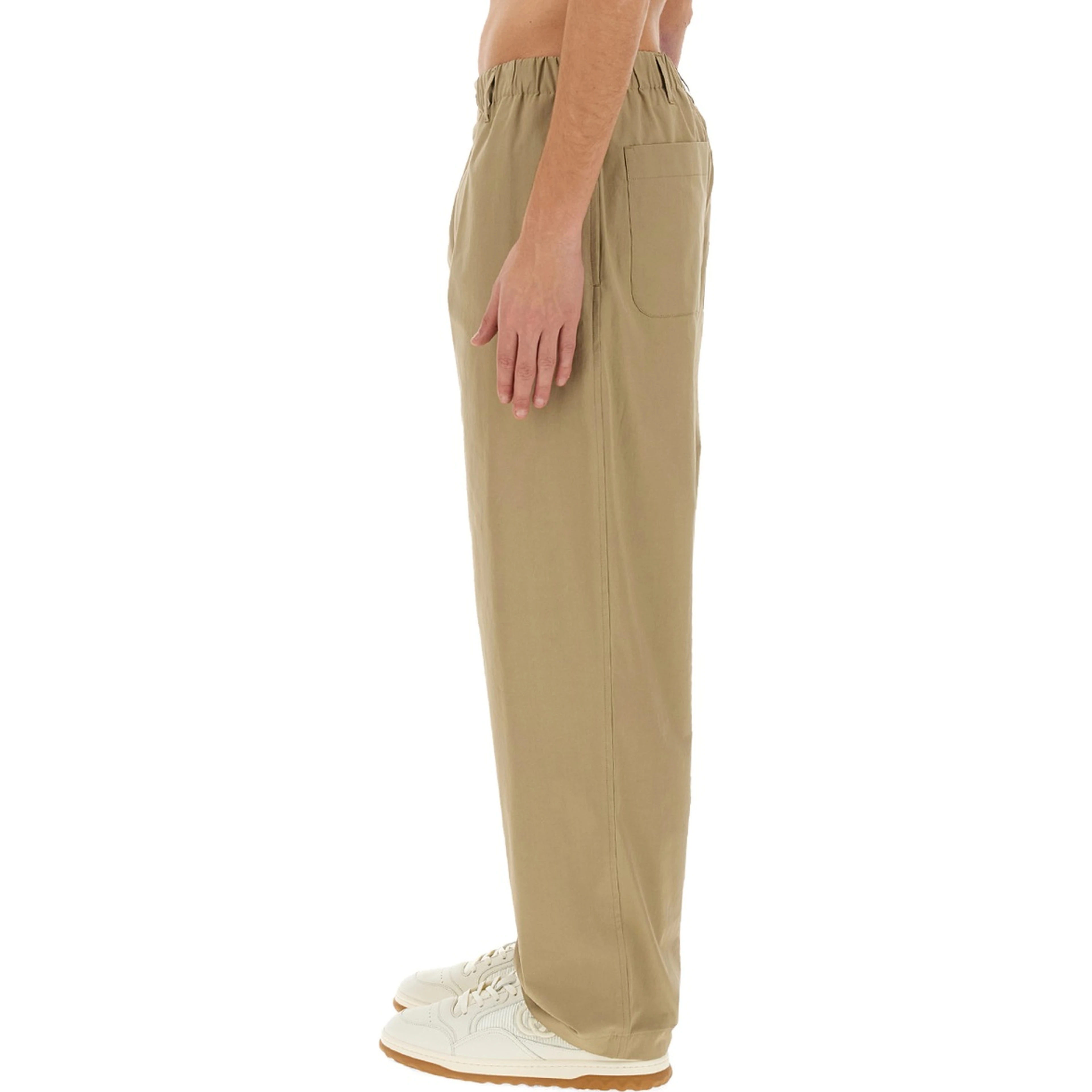 HEAVY COTTON POPLIN PANTS