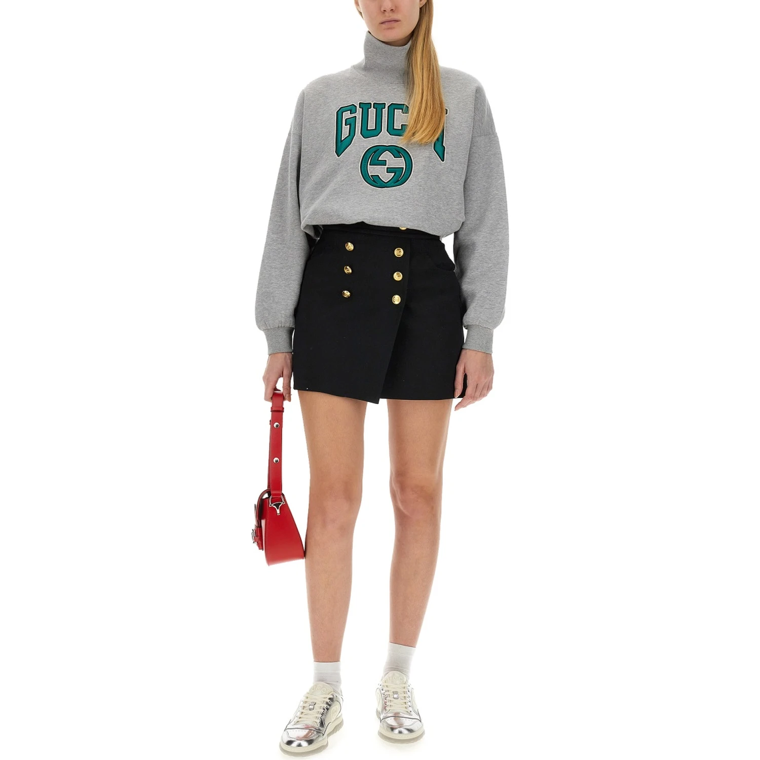 SWEATSHIRT WITH EMBROIDERY