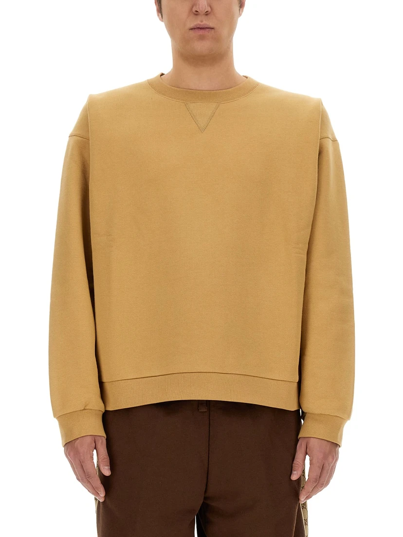 SWEATSHIRT WITH WEB RIBBON