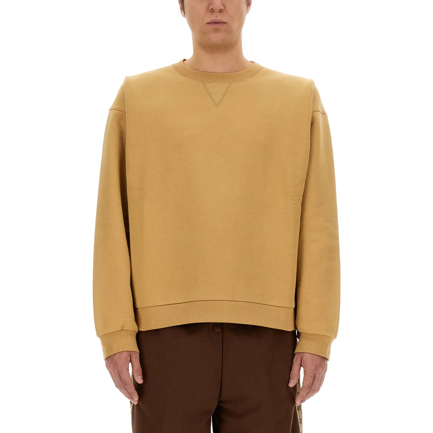 SWEATSHIRT WITH WEB RIBBON