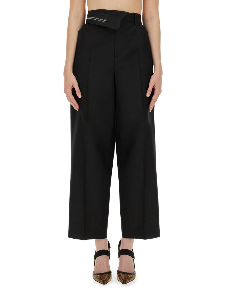 PANTS WITH ASYMMETRICAL WAIST