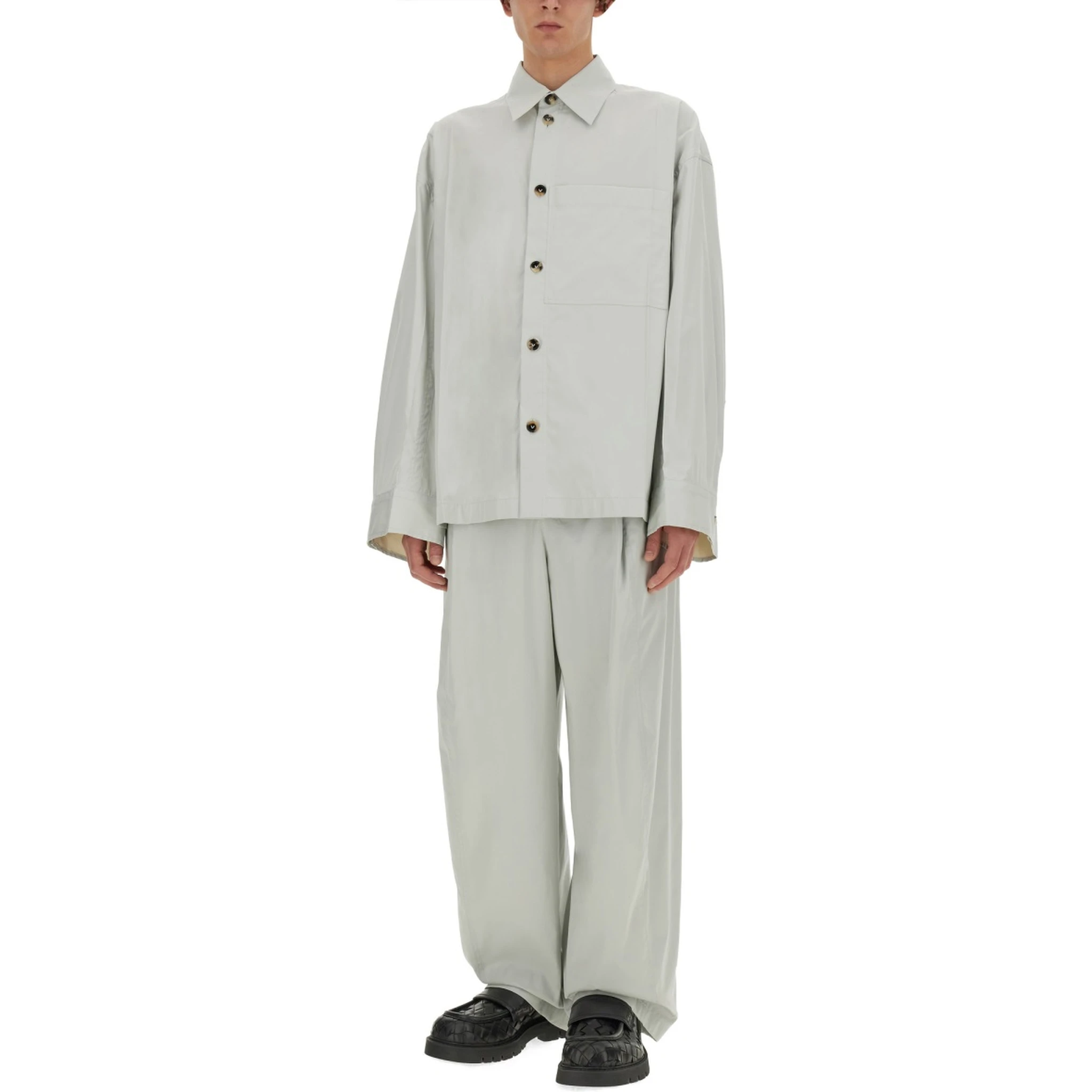 SILK AND COTTON PANTS