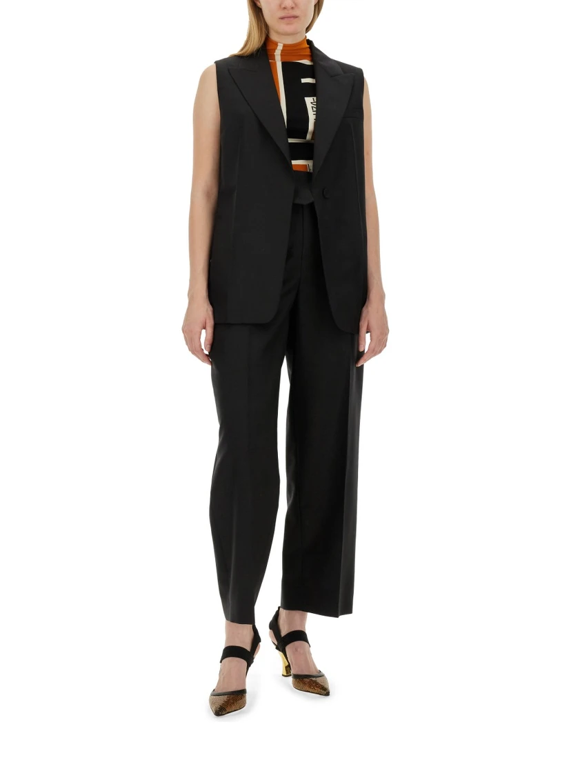 PANTS WITH ASYMMETRICAL WAIST