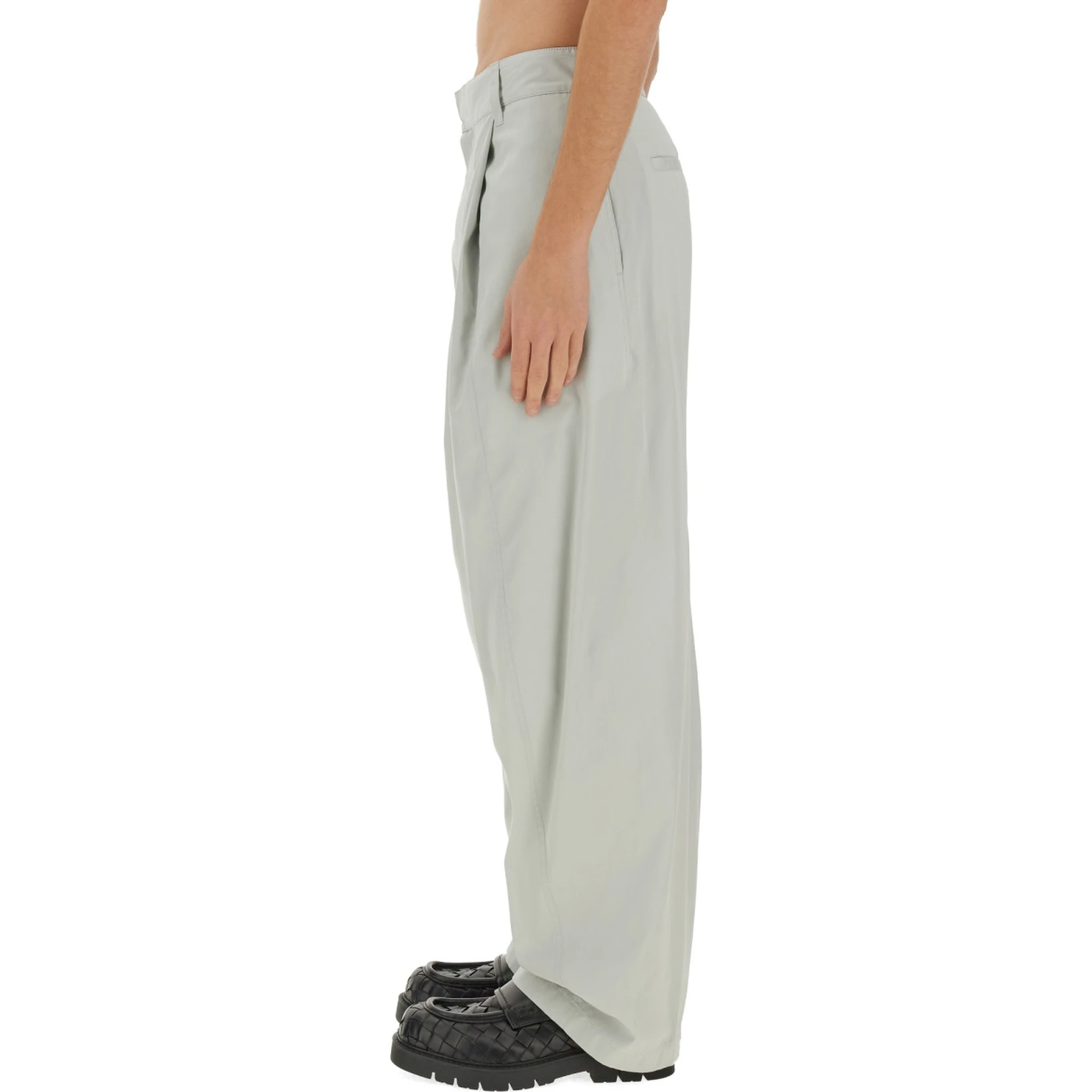 SILK AND COTTON PANTS