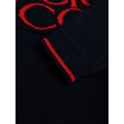 b l/s dress wo gucci jacquard/ ultramarine/red