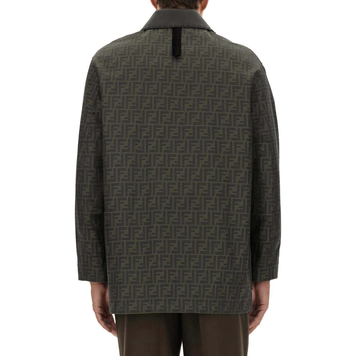 BLOUSON IN JACQUARD "FF"