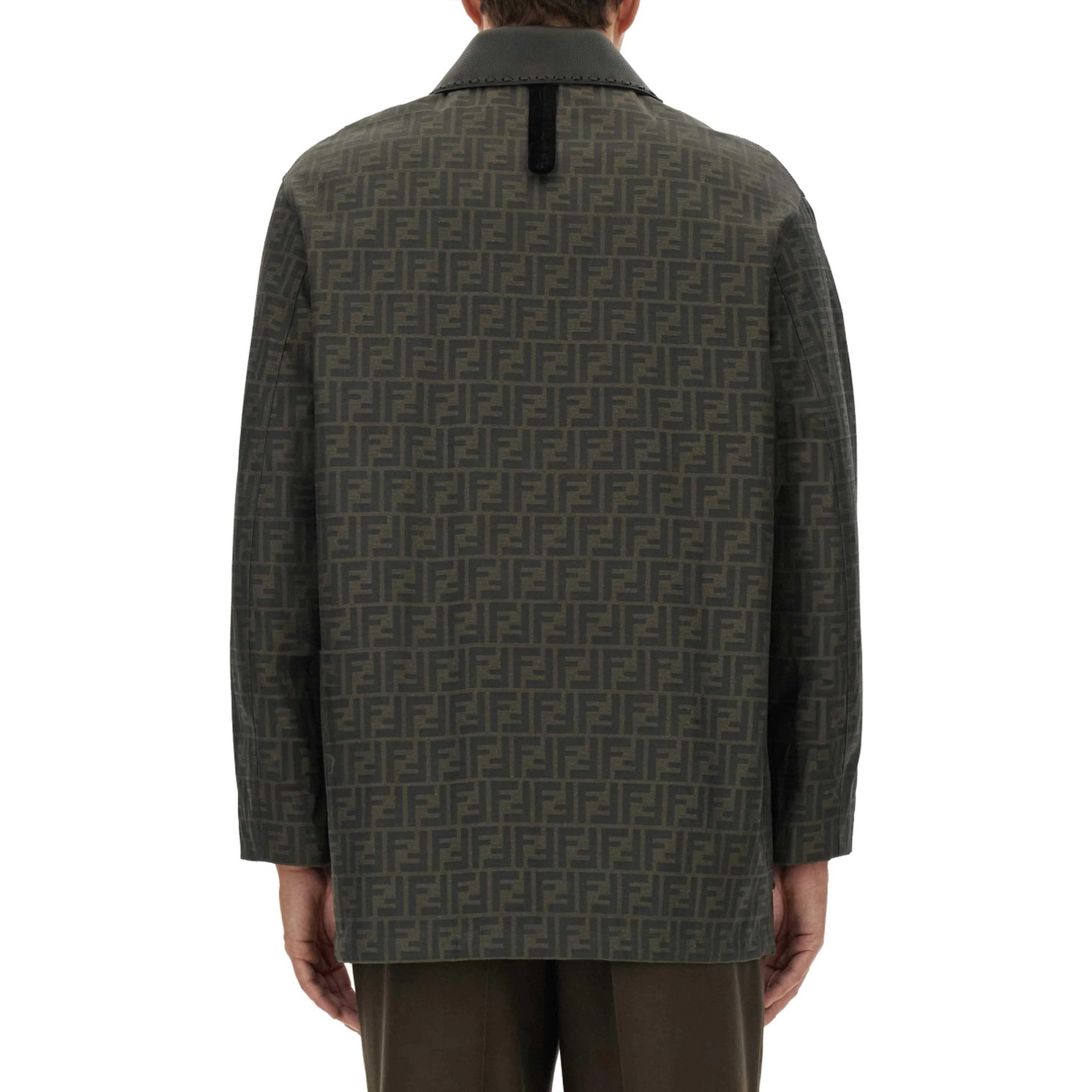 BLOUSON IN JACQUARD "FF"