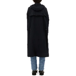 HOODED TRENCH COAT