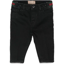 b pants black denim/black/mix
