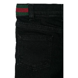 b pants black denim/black/mix