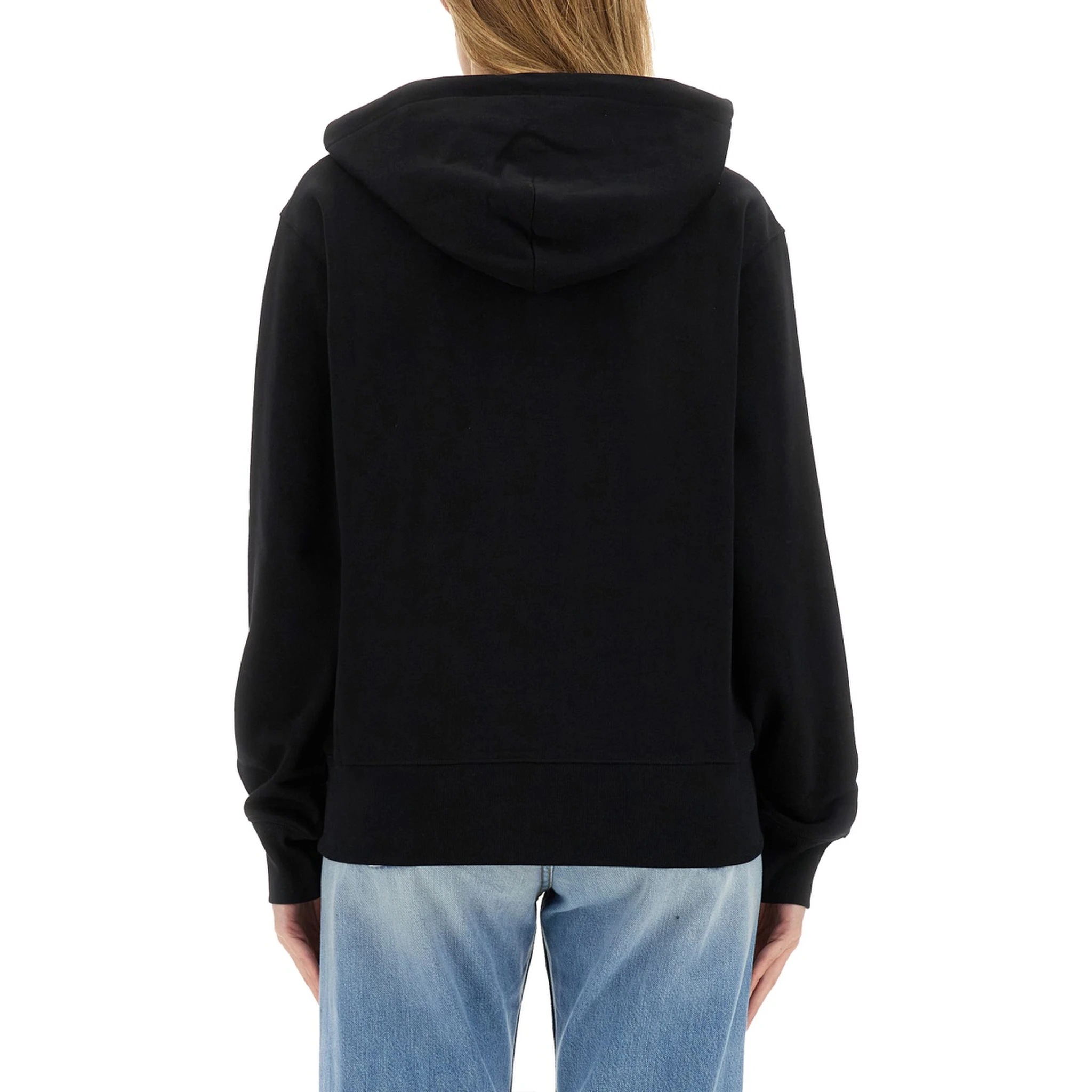 SWEATSHIRT WITH "FACE" PATCH