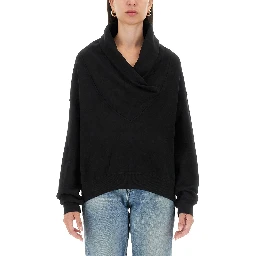 V-NECK SWEATSHIRT