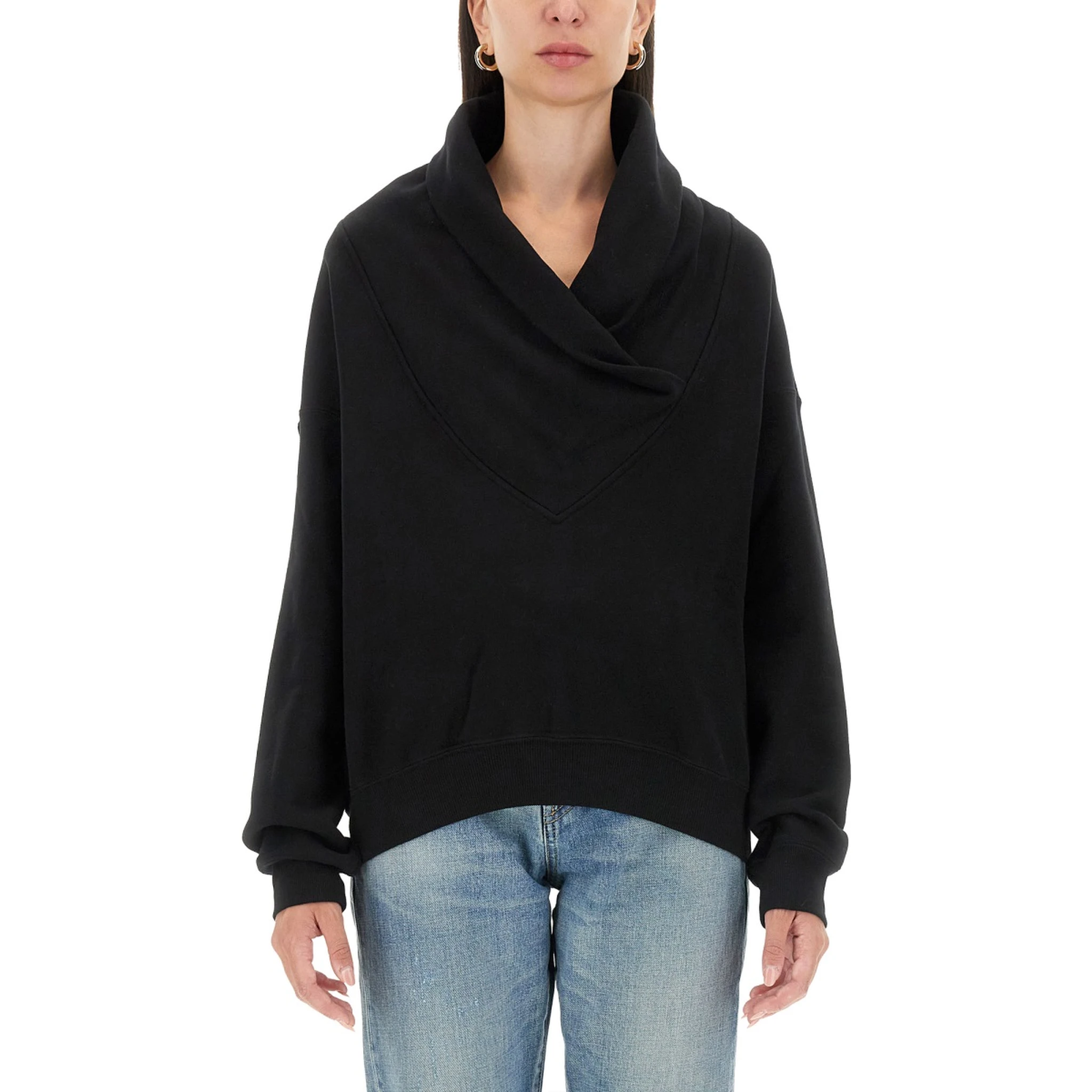 V-NECK SWEATSHIRT