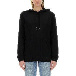 SWEATSHIRT WITH LOGO PRINT
