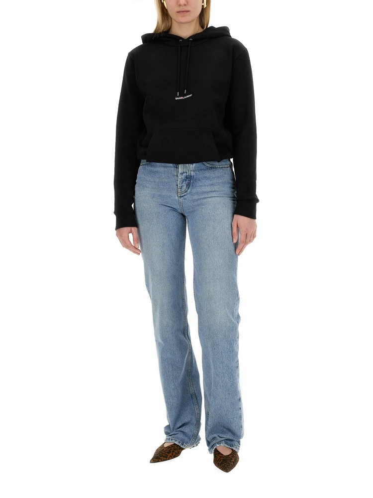 SWEATSHIRT WITH LOGO PRINT alternative