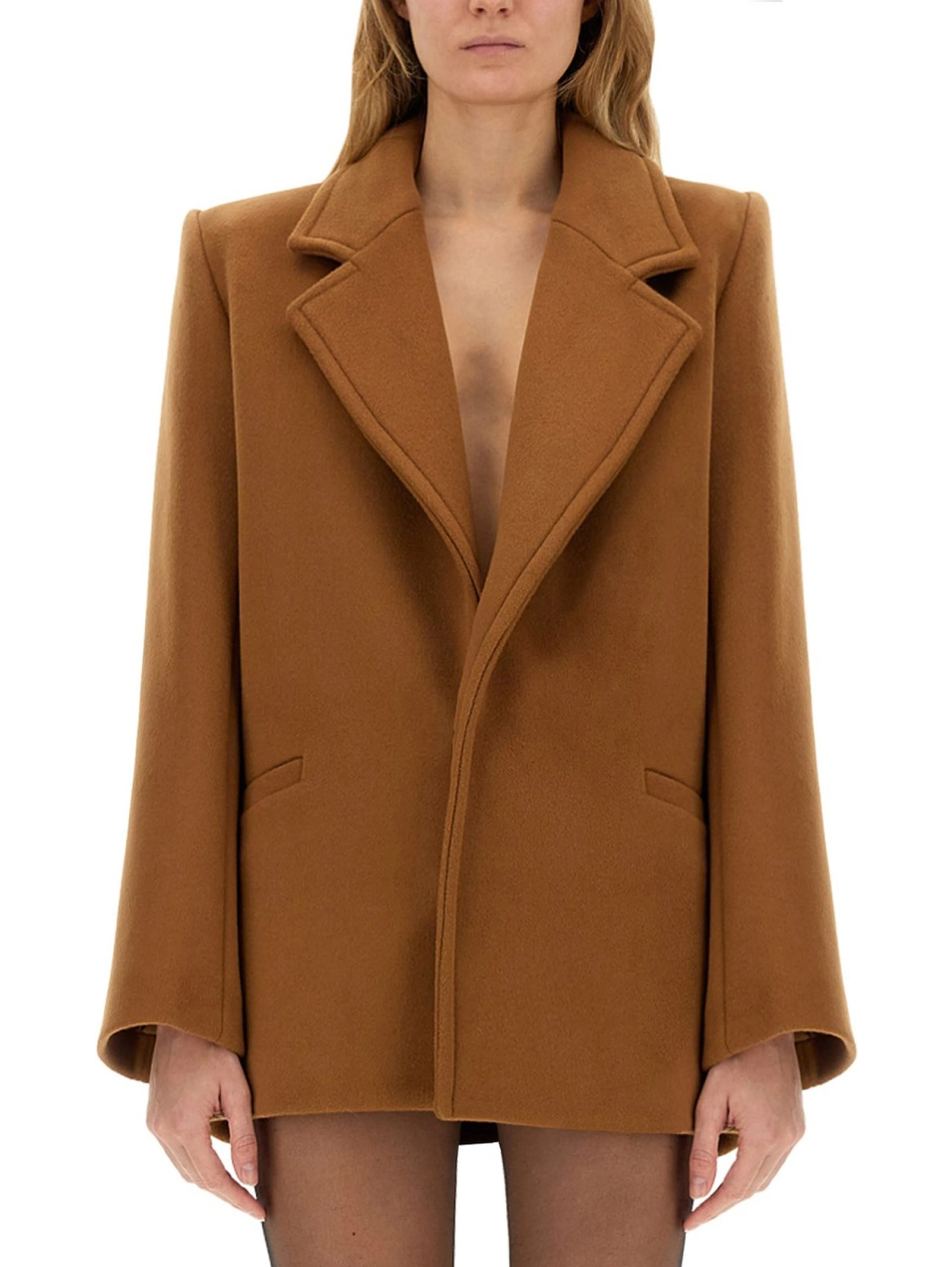 SHORT WOOL COAT